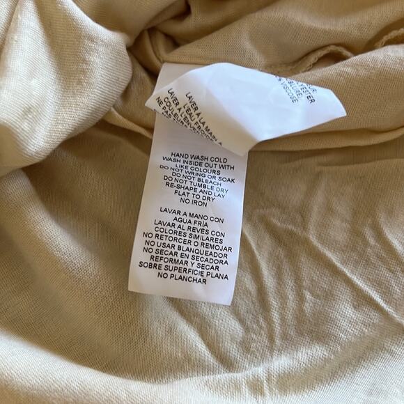 Joe Fresh Size L Cream Spangle Embellished Mini Skirt Some Missing Spangles - Picture 5 of 8